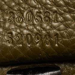 Pre Owned حقيبة كتف غوتشي جاكي جلد أخضر