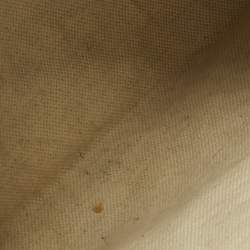 Pre Owned Gucci Black/Beige Diamante Canvas and Leather Medium Sukey Tote