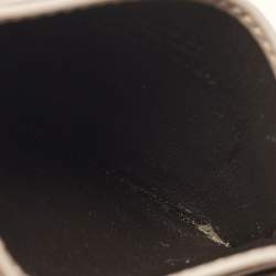 Pre Owned Gucci Dusty Pink Matelassé Leather GG Marmont Card Holder