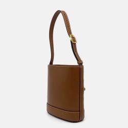 Pre Owned Gucci Brown Leather 73 Small Bucket Bag