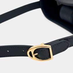 Pre Owned Gucci Black Leather 73 Small Bucket Bag