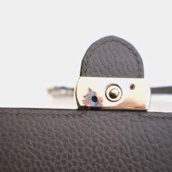 Pre Owned Gucci Interlocking GG Calfskin Wallet On Chain