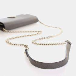 Pre Owned Gucci Interlocking GG Calfskin Wallet On Chain