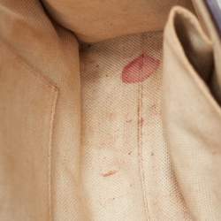 Pre Owned Gucci Purple Guccissima Patent Leather Medium Emily Chain Shoulder Bag