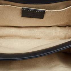 Pre Owned Gucci Multicolor Leather Mini Dionysus Bamboo Top Handle Bag