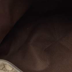 Pre Owned Gucci Beige/Brown GG Supreme Canvas Medium Joy Tote