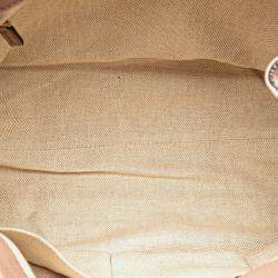 Pre Owned Gucci Pink Medium Leather Soho Chain Tote