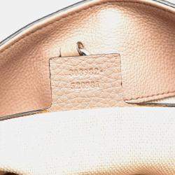 Pre Owned Gucci Pink Medium Leather Soho Chain Tote