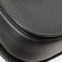 Pre Owned Gucci Black Calfskin Bamboo Night Handbag