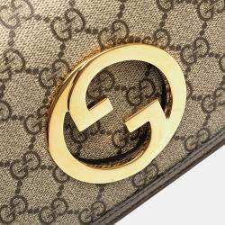 Pre Owned Gucci GG Supreme Blondie Belt Bag