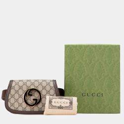 Pre Owned Gucci GG Supreme Blondie Belt Bag