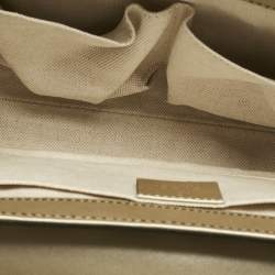 Pre Owned حقيبة كتف غوتشي إميلي سلسلة جلد غوكسيسيما ذهبي باهت وسط