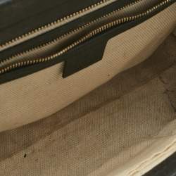 Pre Owned Gucci Black Leather Soho Tote