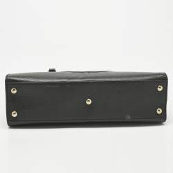 Pre Owned Gucci Black Leather Soho Tote