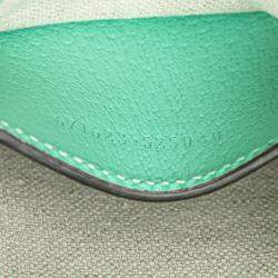 Pre Owned Gucci Beige Blue Mini Jumbo GG Canvas Interlocking G Satchel