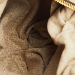 Pre Owned Gucci Beige/Brown GG Canvas and Leather Medium Darwin Convertible Backpack