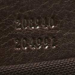 Pre Owned Gucci Brown/Beige GG Crystal Canvas Babouska Tote