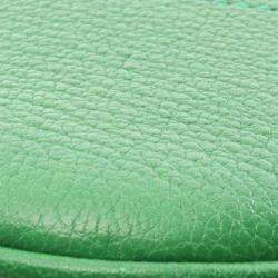 Pre Owned Gucci Green Medium Leather Aphrodite Crossbody
