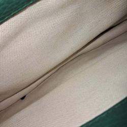 Pre Owned Gucci Green Leather Dionysus Chain Shoulder Bag