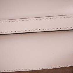 Pre Owned Gucci White Mini Calfskin Sylvie Satchel