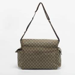 مملوكة مسبقًا حقيبة تغيير حفاضات للأطفال غوتشي بيج جي جي سوبريم كانفاس