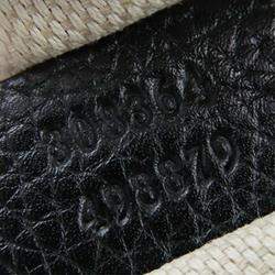 Pre Owned Gucci Black Leather Soho Disco Crossbody Bag