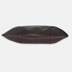 Pre Owned Gucci Brown Calfskin Leather 1955 Horsebit Cinch