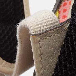 Pre Owned Gucci Brown GG Supreme Les Pommes Apple and Heart Backpack