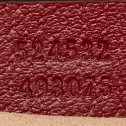 Pre Owned Gucci Multicolor GG Supreme Canvas and Leather Flora Web Medium Ophidia Boston Bag