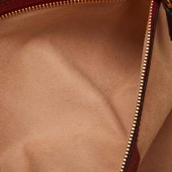 Pre Owned Gucci Multicolor GG Supreme Canvas and Leather Flora Web Medium Ophidia Boston Bag