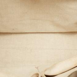 Pre Owned Gucci Metallic Guccissima Patent Leather Large Emily Chain Shoulder Bag