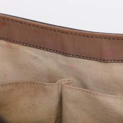 Pre Owned Gucci Beige Guccissima Patent Leather Medium Emily Chain Shoulder Bag