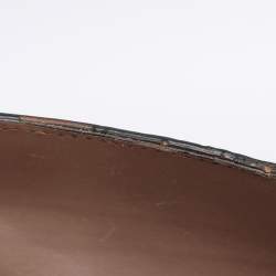 Pre Owned Gucci Beige Guccissima Patent Leather Medium Emily Chain Shoulder Bag