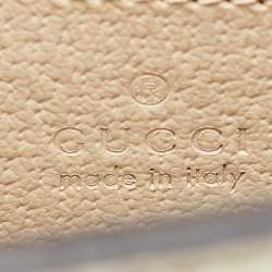 Pre Owned Gucci Beige/Off White GG Supreme Canvas and Leather Mini Tote