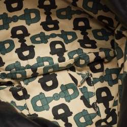 Pre Owned Gucci Black Guccissima Leather Small Hysteria Hobo