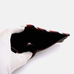 Pre Owned Gucci Courrier GG Supreme Bi Fold Wallet