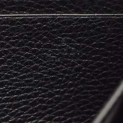 Pre Owned Gucci Black Leather Mini Dionysus Crystals Wallet on Chain