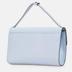 مملوكة مسبقًا Gucci Blue Small Leather Zumi Satchel