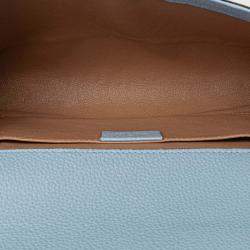 مملوكة مسبقًا Gucci Blue Small Leather Zumi Satchel