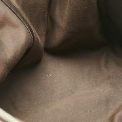 Pre Owned Gucci  Beige/Brown GG Canvas and Leather Rucksack Backpack