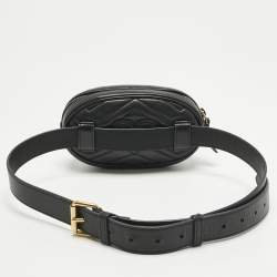 مملوكة مسبقًا حقيبة غوتشي حزام مارمونت GG  جلد ماتيلاس حمراء