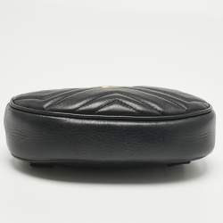 مملوكة مسبقًا حقيبة غوتشي حزام مارمونت GG  جلد ماتيلاس حمراء