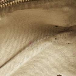 Pre Owned Gucci Brown/Beige GG Supreme Canvas Interlocking G Belt Bag