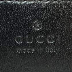 Pre Owned Gucci Gg Marmont Quilted Mini Backpack Leather Black