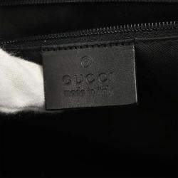 Pre Owned Gucci Black GG Jackie Handbag