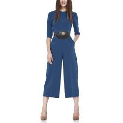 Pre Owned Gucci Black Matelassé Leather GG Marmont Belt Bag