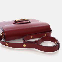 Pre Owned Gucci Small Calfskin Horsebit 1955 Shoulder Bag