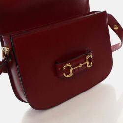 Pre Owned Gucci Small Calfskin Horsebit 1955 Shoulder Bag