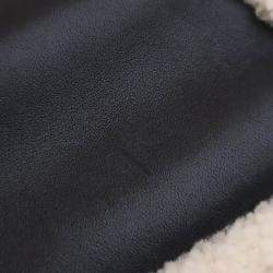 Pre Owned Gucci Mini Beige/Black Calf Leather Shearling Dionysus Top Handle