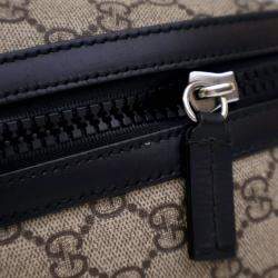 Pre Owned Gucci Medium Brown GG Supreme Eden Backpack